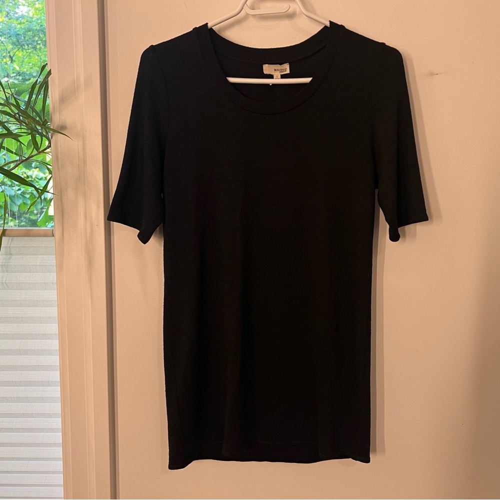 Wilfred free long black top size large